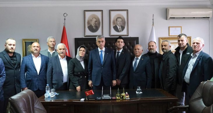 Kadı torunu Memişoğlu’ndan dedeocağı İbradı’ya ziyaret