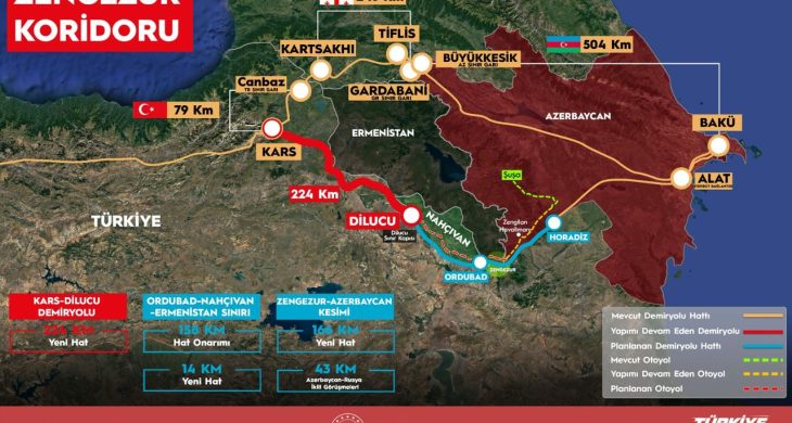 Bakan Uraloğlu: Kars-Iğdır-Aralık-Dilucu Demiryolu Hattı’nın temeli 22 Ağustos’ta atılacak