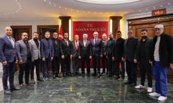 Ratem Başkanı Gündoğan, ilk resmi ziyaretleri memleketi Adana’da yaptı