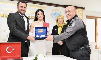 Aksaray’da Duygulandıran Nikâh: Emniyet Müdürü DEMİR’den Örnek Davranış
