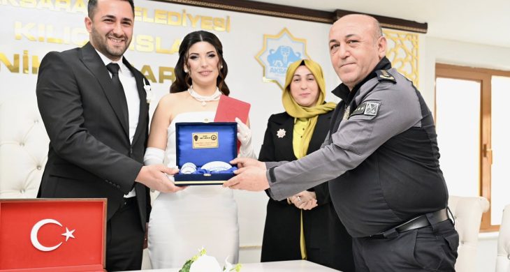 Aksaray’da Duygulandıran Nikâh: Emniyet Müdürü DEMİR’den Örnek Davranış