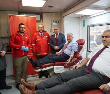 Aksaray’da “İyilik Kanımızda Var” kampanyasına yoğun destek