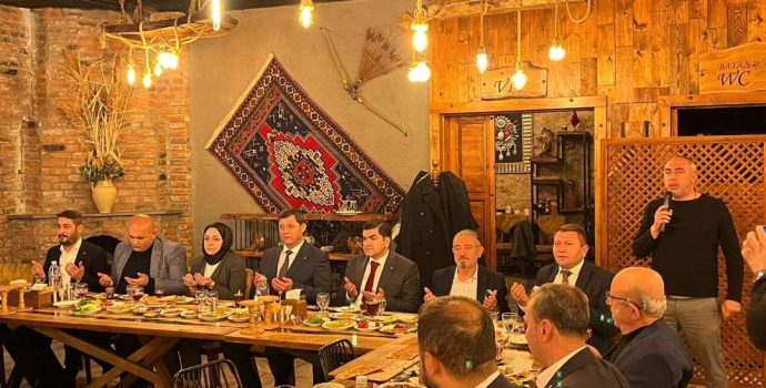 Aksaray Barosu Ortaköy’de Dayanışma ve Birlik Sofrası Kurdu