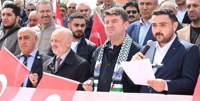 Gazze İçin Tek Yürek: Aksaray’dan Güçlü Destek Mesajı