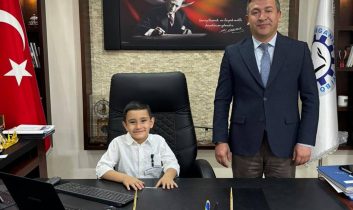 Aksaray OSB Bölge Müdürü Makam Koltuğunu Çocuklara Bıraktı