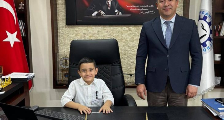 Aksaray OSB Bölge Müdürü Makam Koltuğunu Çocuklara Bıraktı