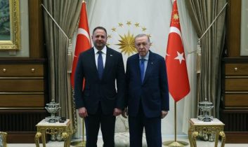 Cumhurbaşkanı Erdoğan, Ukrayna Devlet Başkanlığı Ofisi Başkanı Yermak’ı kabul etti