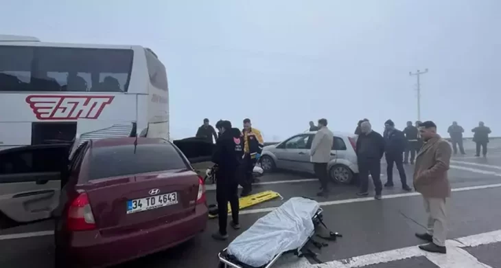 Sivas Gemerek’te sis kazayı beraberinde getirdi