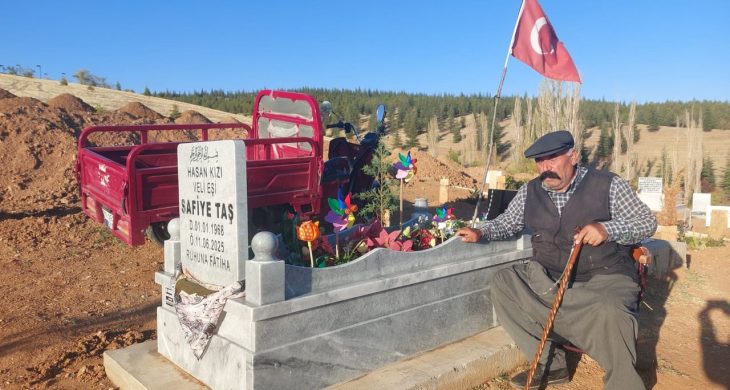 Kırıkkale’de eşini kaybeden Veli amcadan vefa dersi