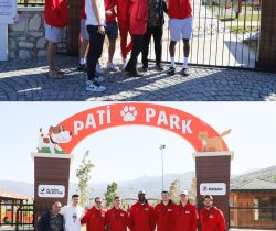 Aliağa Petkimsporlu Oyunculardan Pati Park’a Ziyaret