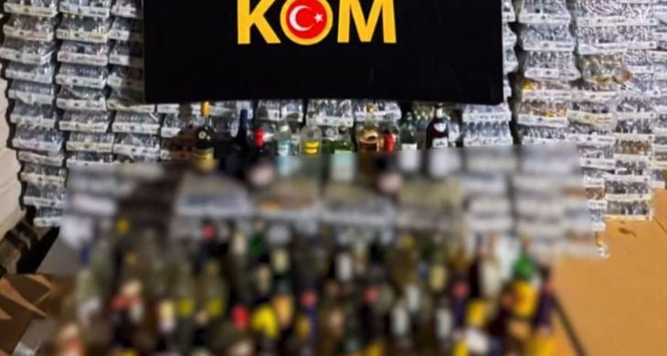 81 ilde sahte ve kaçak içki operasyonu: 169 şüpheliye işlem