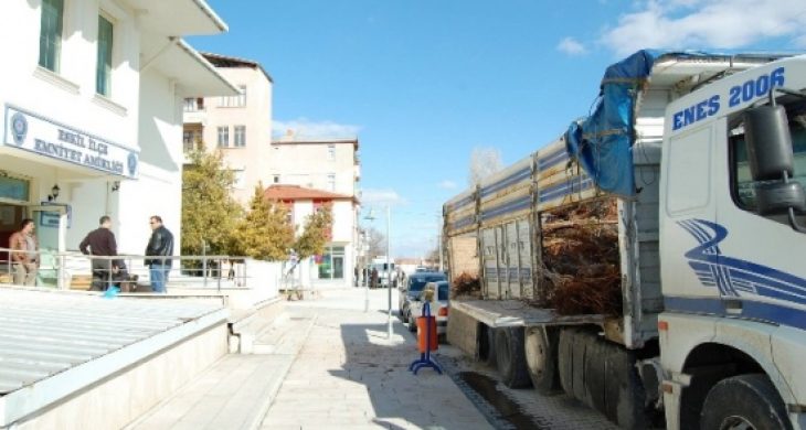 Fidan Yüklü Kamyondan Kaçak Sigara Çıktı