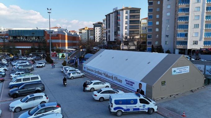 Aksaray Belediyesi İki Farklı Noktada İftar Çadırı Kuracak