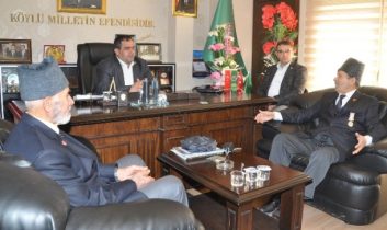 Gazilerden Başkan Koçak’a Ziyaret