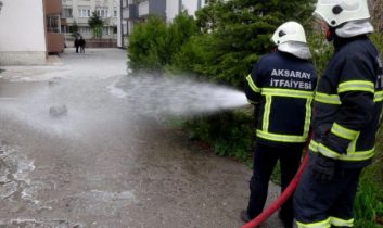 Alev Alan Tüp Paniğe Neden Oldu