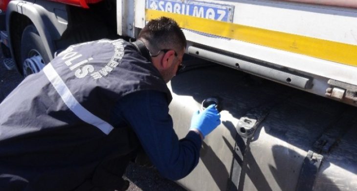 Tır’ın Deposundan 200 Litre Mazot Çalındı