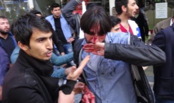 HDP’liler İle Vatandaşlar Birbirine Girdi