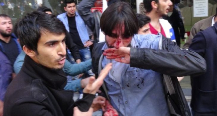 HDP’liler İle Vatandaşlar Birbirine Girdi