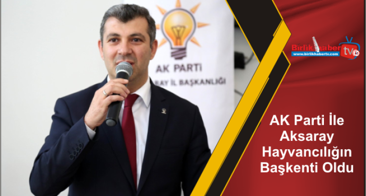 AK Parti İle Aksaray Hayvancılığın Başkenti Oldu