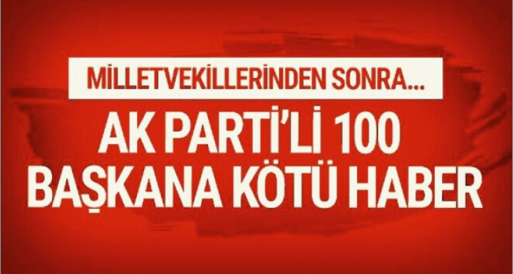 AK Parti’de 100 belediye başkanına kötü haber! 3 dönem şartı..