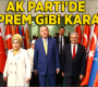 AK Parti’de deprem gibi karar