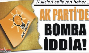 AK Parti’den ‘onlar’ gidiyor