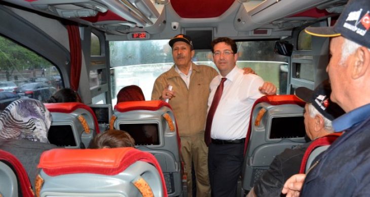 Aksaray Belediyesi, Gazileri, Şehit Aileleri ve Engellileri Çanakkale’ye Gönderdi