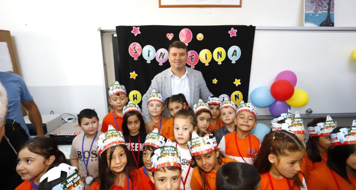 Aksaray’da Miniklerin Okul Heyecanına Başkan Dinçer Ortak Oldu