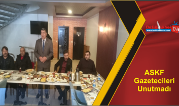 ASKF Gazetecileri Unutmadı