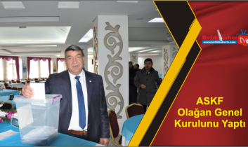 ASKF Olağan Genel Kurulunu Yaptı