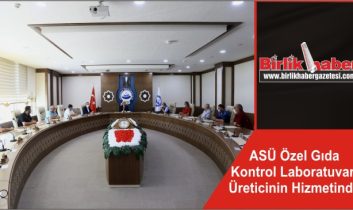 ASÜ Özel Gıda Kontrol Laboratuvarı Üreticinin Hizmetinde