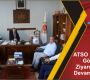 ATSO Başkanı Göktaş Ziyaretlerine Devam Ediyor