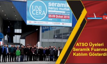 ATSO Üyeleri Seramik Fuarına Katılım Gösterdi