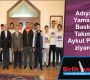 Adıyaman Yamanspor Basketbol Takımı Vali Aykut Pekmez’i ziyaret etti