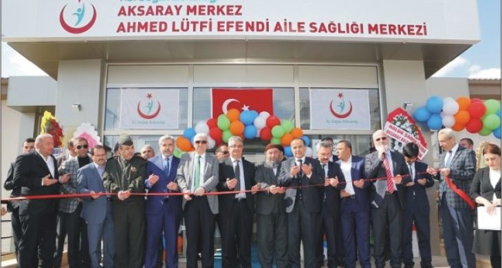 Ahmet Lütfi Efendi Aile Sağlığı Merkezi açıldı