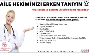 Aile Hekiminizi Erken Tanıyın