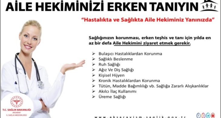 Aile Hekiminizi Erken Tanıyın