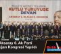 Aksaray 6. Ak Parti Olağan Kongresi Yapıldı