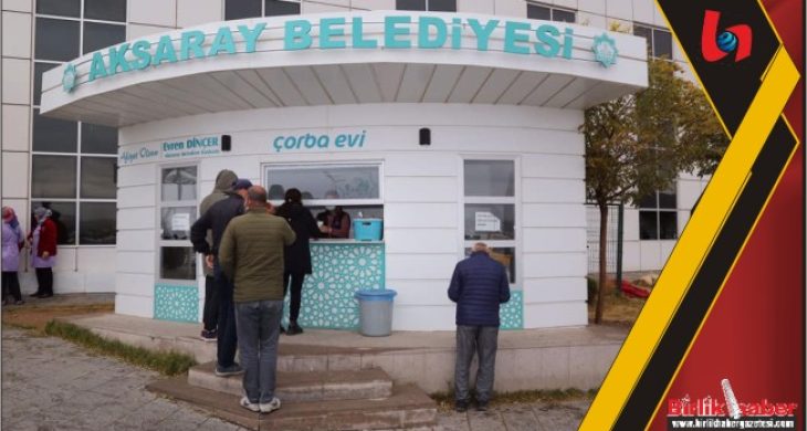 Aksaray Belediyesi Çorba Evleri Vatandaşın İçini Isıtıyor