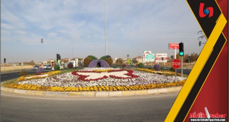 Aksaray Belediyesi Şehri Çiçek ve Süs Bitkileriyle Donatıyor