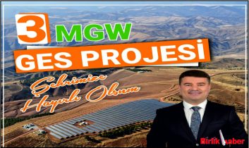 Aksaray Belediyesi’nden Kılıçarslan Tepesi’nde 3 MW’lık GES Yatırımı