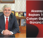 Aksaray ESOB Başkanı 10 Ocak Çalışan Gazeteciler Gününü kutladı