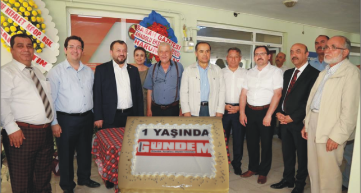 Aksaray GÜNDEM Gazetesi 1 Yaşında