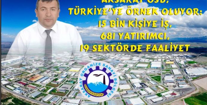 Aksaray OSB, Türkiye’ye Örnek Oluyor: 15 Bin Kişiye İş, 681 Yatırımcı, 19 Sektörde Faaliyet