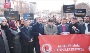 Aksaray Önder 28 Şubat Basın Açıklaması
