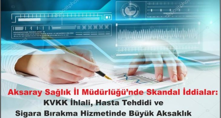Aksaray Sağlık İl Müdürlüğü’nde Skandal İddialar