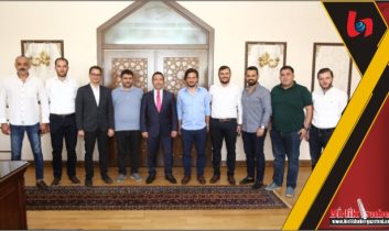 Aksaray Spor Yeni Yönetimi’nden Vali Ali Mantı’ ya ziyaret