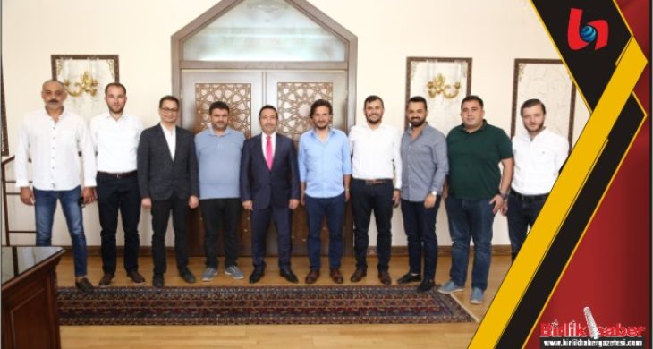 Aksaray Spor Yeni Yönetimi’nden Vali Ali Mantı’ ya ziyaret