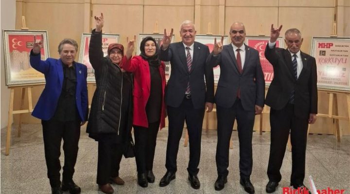 Aksaray Teşkilatları, MHP’nin “Şanla Şerefle 57. Yıl” Programında Yerini Aldı