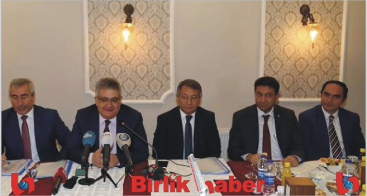 Aksaray Valisi Pekmez, Basın Mensuplarıyla Buluştu